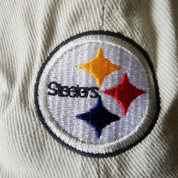 Pittsburgh Steelers Baseball Cap Adjustable Strap Team Logo Fan Gear K - Picture 10 of 10